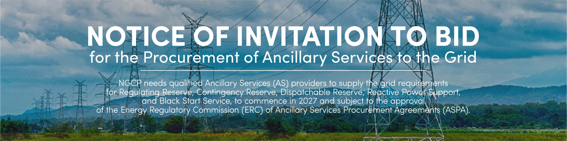 AS CSP Invitation to Bid